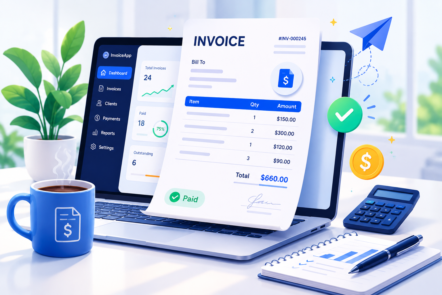 Digital invoicing